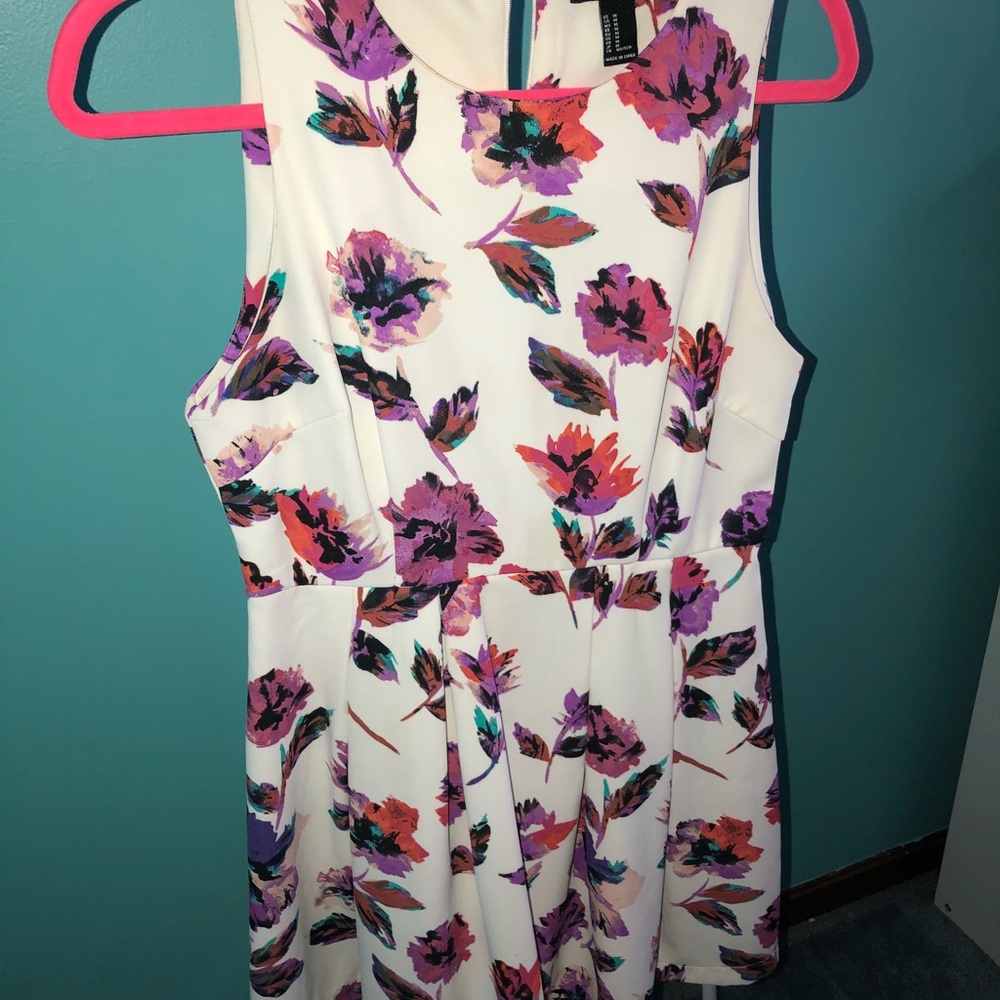 Floral Fit and Flare Dress